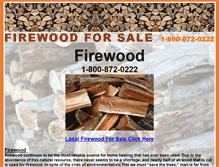 Tablet Screenshot of buy-firewood.com